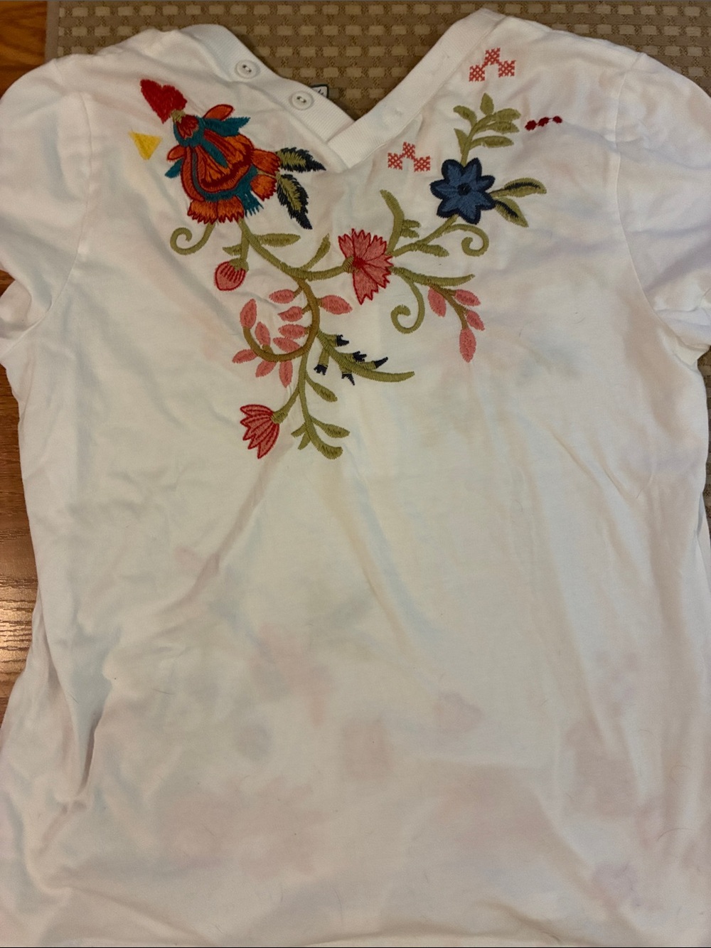 Gorgeous Johnny Was 100% cotton tee - Picture 7 of 7